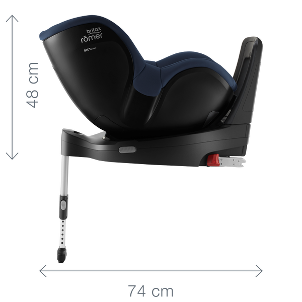 Britax romer deals dualfix dimensions